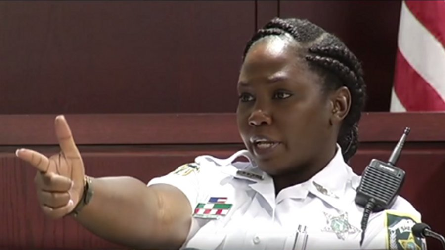 Hillsborough County Sheriff's Deputy Lyonelle De Veaux testified during the attempted murder trial of Matthew Buendia on Tuesday.