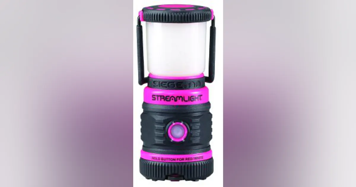 NEW PINK MODEL OF STREAMLIGHT® SIEGE® AA LANTERN BENEFITS THE BREAST ...