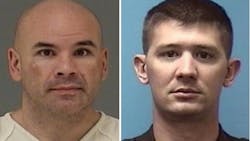 Adam Sanchez Jr., left, and Deputy Joseph Dunn Adam Sanchez Jr., left, and Deputy Joseph Dunn