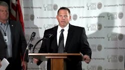 Commerce City officials announced Friday night that Officer Kevin Lord was charged with attempting to influence a public official and false reporting