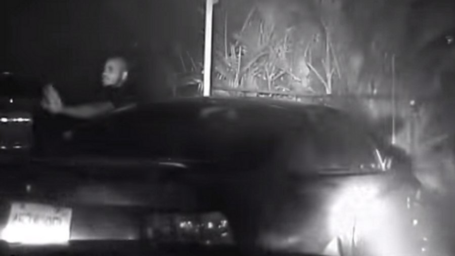 Deputy Joshua Gordon was saved by his bulletproof vest after he was shot in the chest while attempting to apprehend Timothy Thomas on Oct. 24