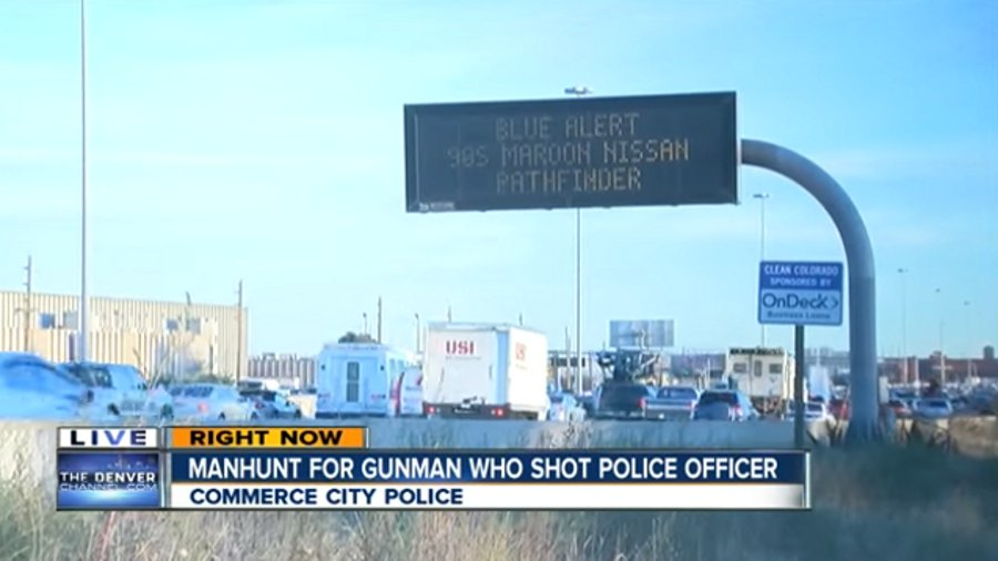 Manhunt on for Gunman Who Shot Police Officer | Officer