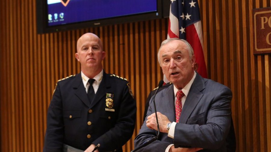 NYPD Commissioner William Bratton said that Patrolmen's Benevolent Association President Patrick Lynch 'rolled the dice and he lost.'