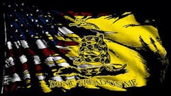 Don't tread on America! Don't tread on America!