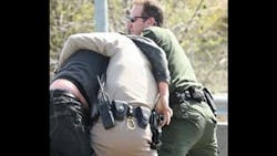 A gun grab can happen in ways that you don't expect. Awareness and preparedness are key to keeping your gun in its holster and out of the bad guy's hands. A gun grab can happen in ways that you don't expect. Awareness and preparedness are key to keeping your gun in its holster and out of the bad guy's hands.