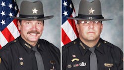 Deputies Kevin Statzer, left, and Larry Henderson Deputies Kevin Statzer, left, and Larry Henderson