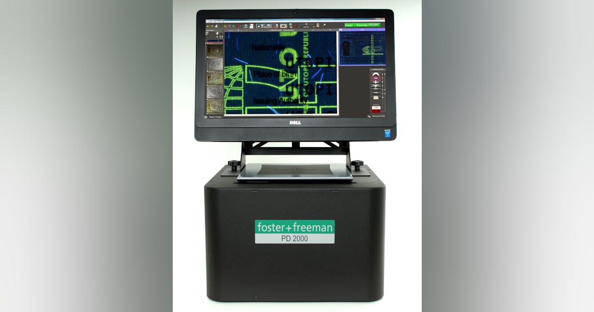 PD2000/FP Passport Scanner - Ultra HD Images in Seconds | Officer