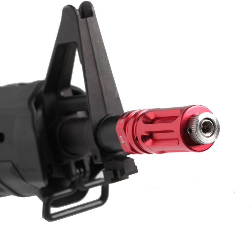 The LA FLASH is a high-end CNC machined flash suppressor adapter that replaces the stock flash guard on any &ldquo;off the shelf&rdquo; Airsoft rifle.