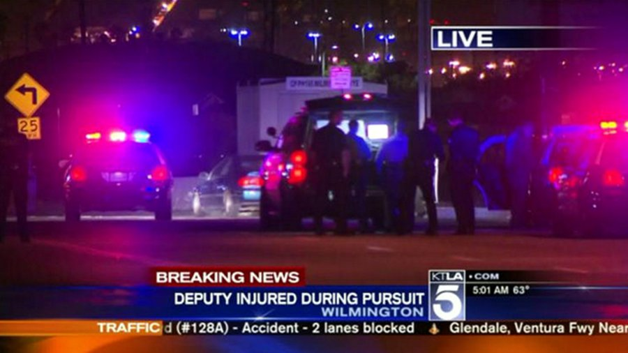 L.A. Deputy Accidentally Shoots Himself During Pursuit | Officer