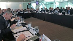 Close to 200 of the nation's top police officials gathered in Washington, D.C. on Jan. 29 to discuss dramatic reforms to police tactics proposed by the Police Executive Research Forum. Close to 200 of the nation's top police officials gathered in Washington, D.C. on Jan. 29 to discuss dramatic reforms to police tactics proposed by the Police Executive Research Forum.