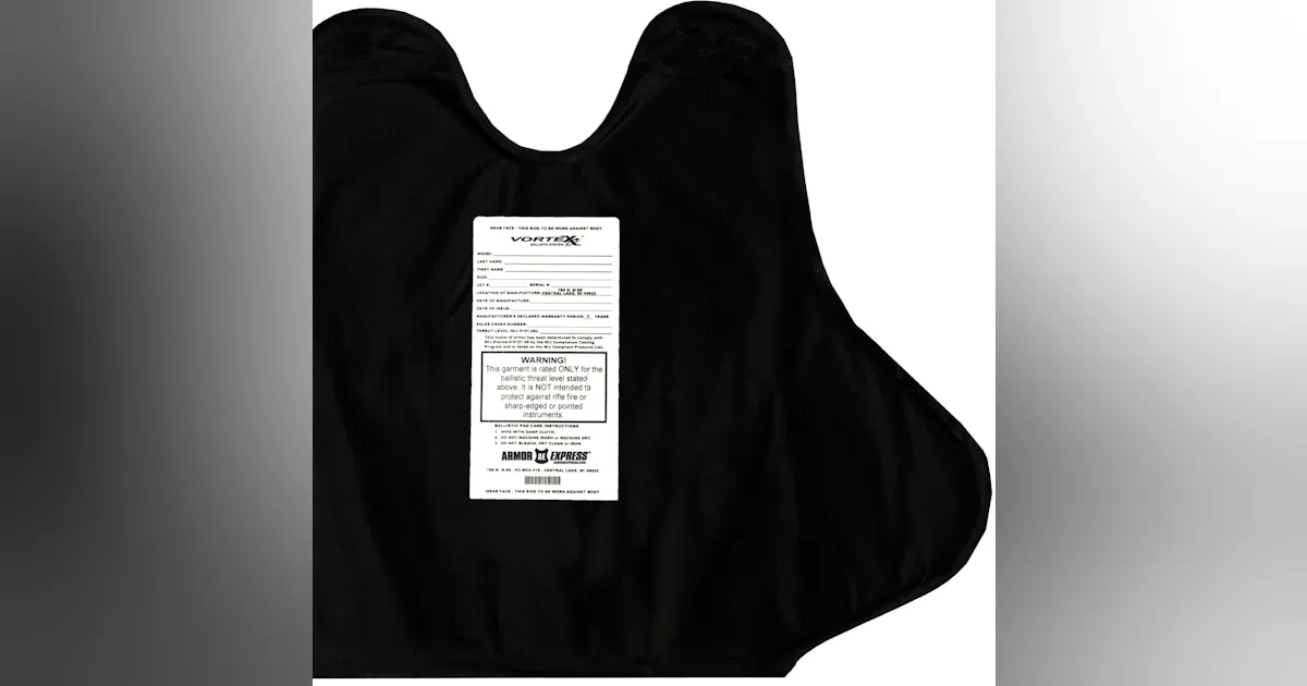 VORTEX (LEVEL II AND IIIA) Body Armor | Officer