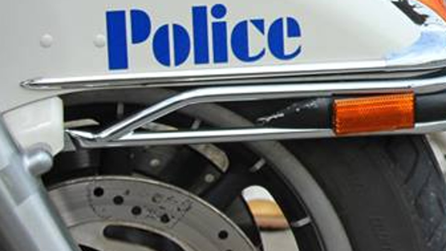 A Boston motorcycle officer was seriously injured in a crash during a motorcade for Italian Prime Minister Matteo Renzi Thursday morning.