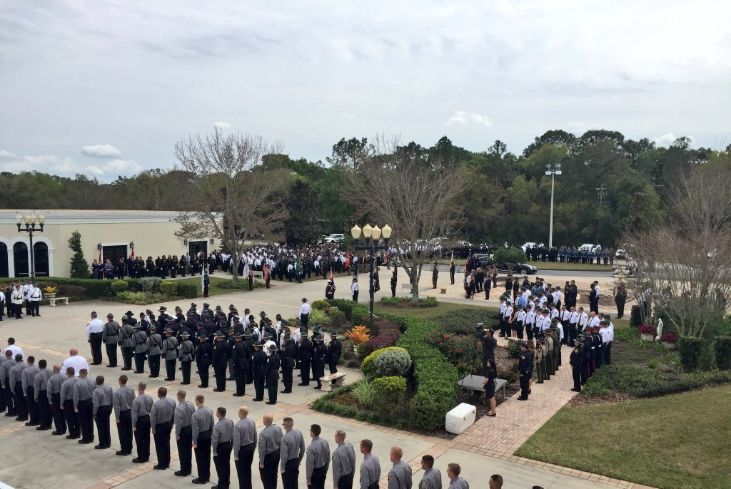 A funeral packed with officers from across the state and nation bade farewell Friday Hillsborough County Sheriff's Deputy John Robert Kotfila Jr.