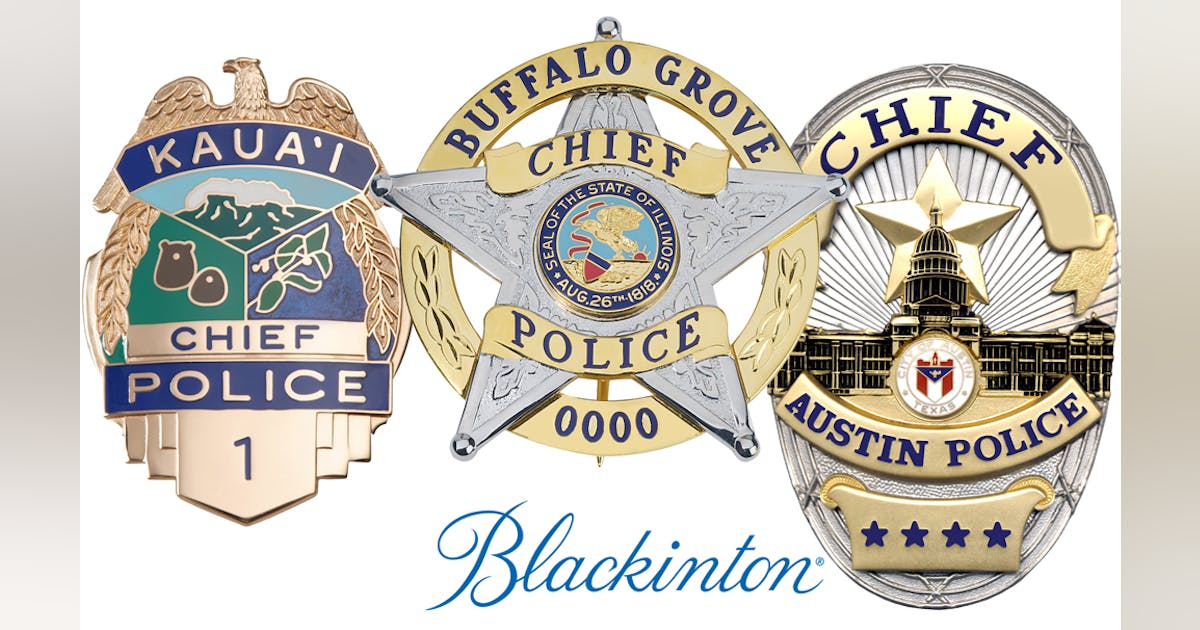 Blackinton Law Enforcement Badges Officer