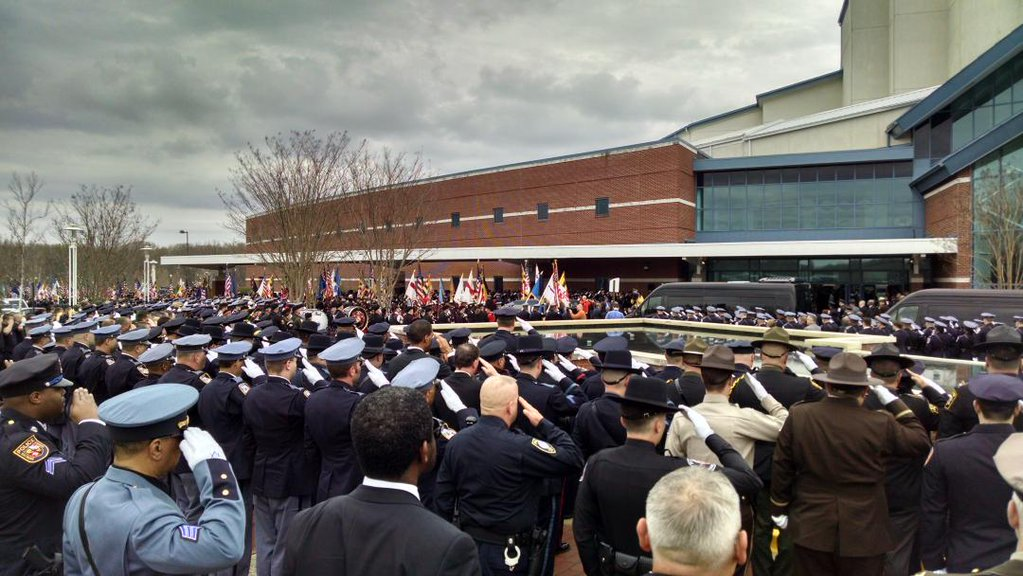 Thousands of mourners on Friday honored a Prince George's County Officer Jacai Colson, who was killed in a gun battle outside a police station earlier this month.