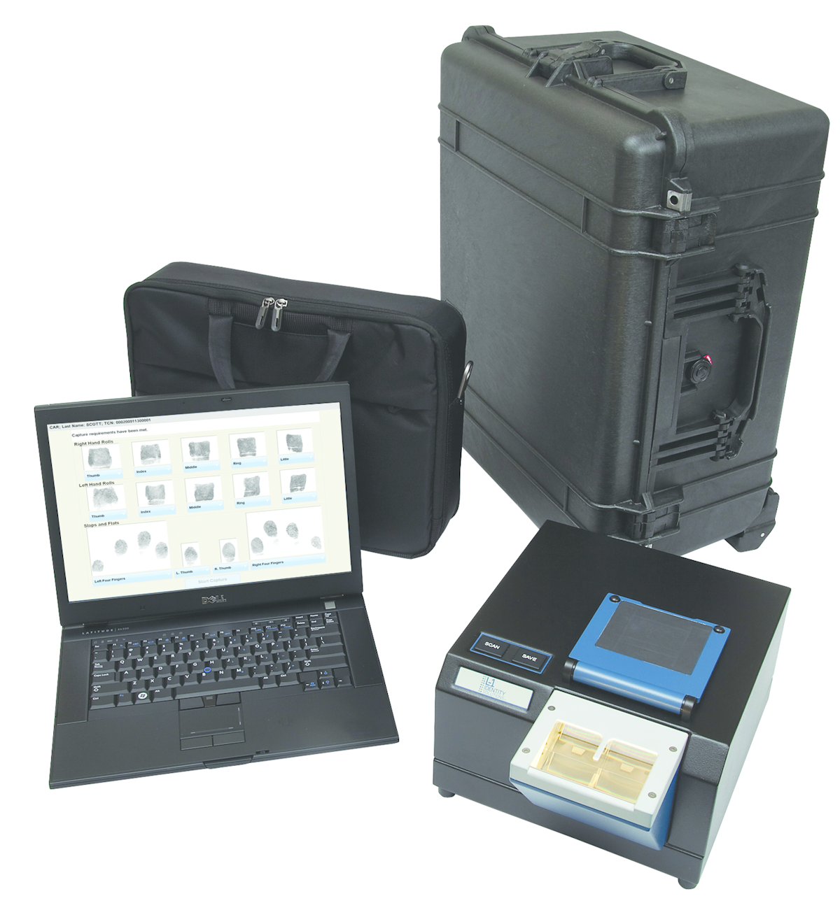 Live Scan Fingerprinting TouchPrint 5000 TouchPrint 5500 From MorphoTrust USA, A Safran Co