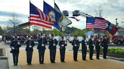 An estimated 3,500 gathered at Liberty Baptist Church in Hampton Tuesday to mourn Trooper Chad Dermyer, who was fatally shot at a Greyhound bus station in Richmond on March 31. An estimated 3,500 gathered at Liberty Baptist Church in Hampton Tuesday to mourn Trooper Chad Dermyer, who was fatally shot at a Greyhound bus station in Richmond on March 31.