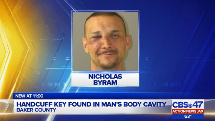 Florida Suspect Hid Handcuff Key in Rectum Officer