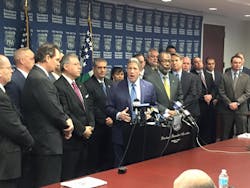 Patrolmen's Benevolent Association President Patrick Lynch says that criminals on the street feel emboldened and empowered to go out and commit violent acts. Patrolmen's Benevolent Association President Patrick Lynch says that criminals on the street feel emboldened and empowered to go out and commit violent acts.