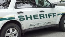 Sumner County Deputy Gary Pickard was serving an eviction notice at a home in Gallatin Tuesday morning when he was stabbed by a woman who became combative.