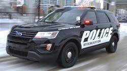 The Ford Motor Company announced on Wednesday that it is recalling certain 2014-2015 Ford Police Interceptor SUVs to fix a suspension defect. The Ford Motor Company announced on Wednesday that it is recalling certain 2014-2015 Ford Police Interceptor SUVs to fix a suspension defect.
