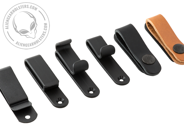 6 Premium Concealed Carry Holster Clips Officer