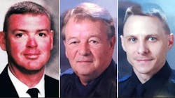 Officers Harley Chisholm III, Carlos Owen and Charles Bennett Officers Harley Chisholm III, Carlos Owen and Charles Bennett