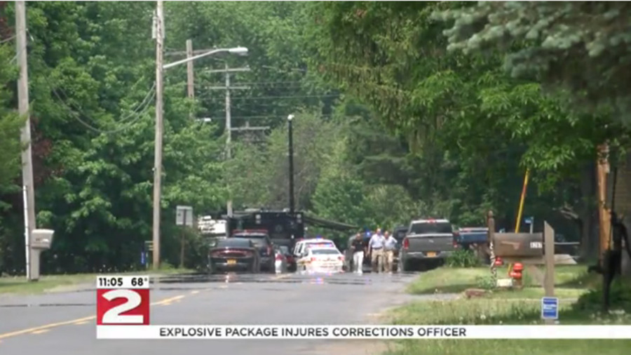 Corrections Officer Injured by Exploding Package at Home | Officer