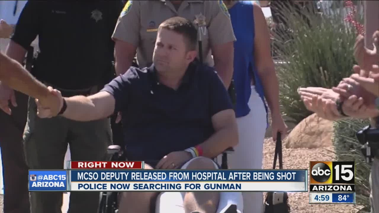 Deputy Released From Hospital After Being Shot | Officer