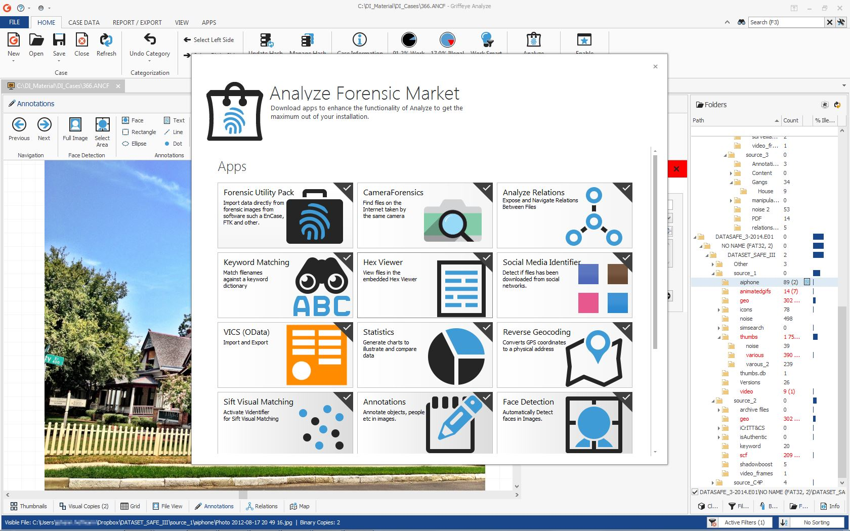 Griffeye Screenshot Analyzeforensicmarket 57276e0e8f672