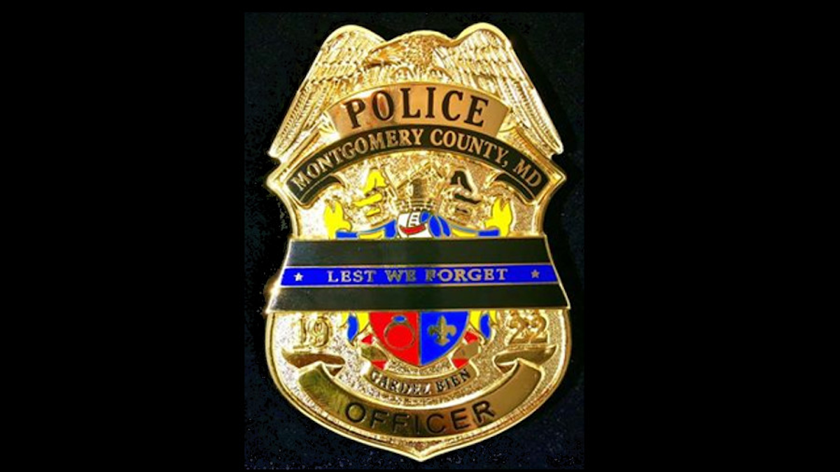 Badges Honor Fallen Maryland Police Officers | Officer