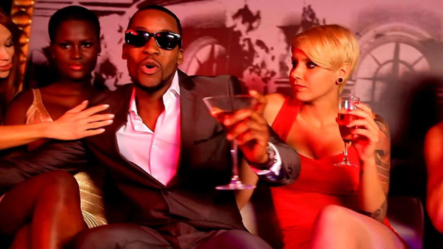 Antonio (Rui) Dos Santos, 26, is seen in a music video of a song called 'Hace Calor,' or 'It's Hot' in Spanish.