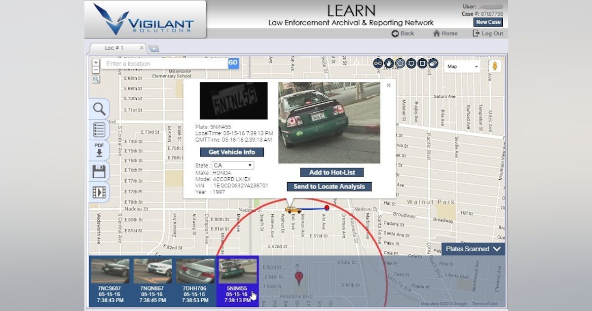 Vigilant Solutions' enables Year, Make, and Model Search Capability within LEARN Analytic Suite
