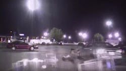 Dashboard camera video was released Tuesday after an Arkansas prosecutor announced that law enforcement officers were justified when they opened fire on a suspect who ran over a deputy with his vehicle. Dashboard camera video was released Tuesday after an Arkansas prosecutor announced that law enforcement officers were justified when they opened fire on a suspect who ran over a deputy with his vehicle.