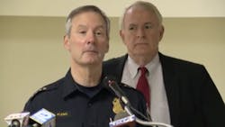 Milwaukee Police Chief Edward Flynn outlines his &apos;Four Ways Not To Get Shot in Milwaukee&apos; during a kickoff breakfast for Mayor Tom Barrett&apos;s annual &apos;Ceasefire Sabbath&apos; on May 12.