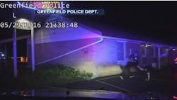 Newly released dashboard camera video shows a suspect attack several Greenfield police officers after a Taser was used on him. Newly released dashboard camera video shows a suspect attack several Greenfield police officers after a Taser was used on him.