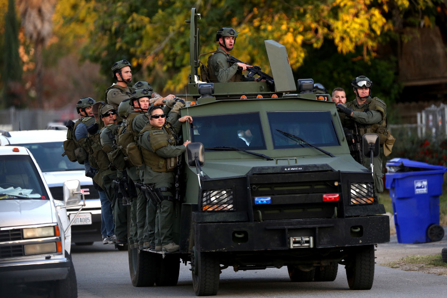 The White House plans to review a decision made last year to halt the distribution of military surplus gear to law enforcement agencies across the county.