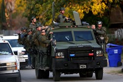 The White House plans to review a decision made last year to halt the distribution of military surplus gear to law enforcement agencies across the county. The White House plans to review a decision made last year to halt the distribution of military surplus gear to law enforcement agencies across the county.