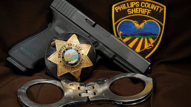 A suspect was fatally shot by a Phillips County Deputy Alan Guderjahn after repeatedly stabbing the deputy Wednesday morning.