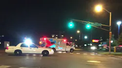 The detective was investigating a domestic incident when he was shot in the arm by an off-duty officer, who was later arrested in Cincinnati.