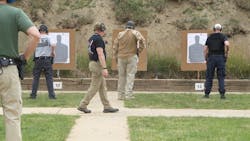 Wes troops the line, keeping a watchful eye on a relay. Wes troops the line, keeping a watchful eye on a relay.