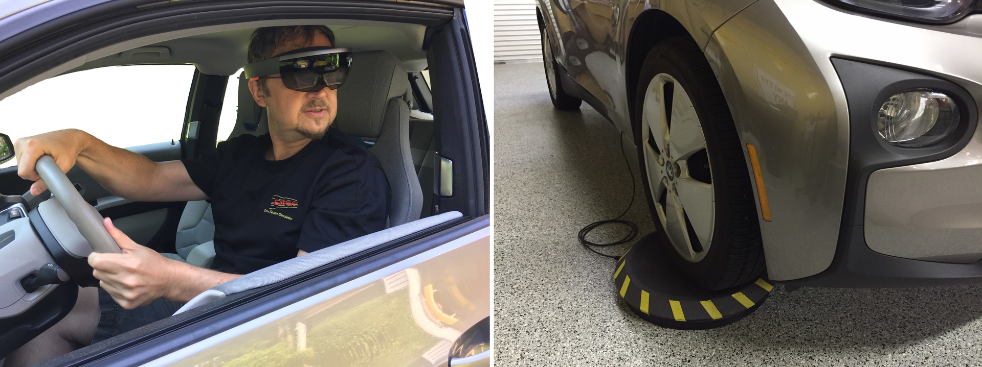 Drive Square Driving Simulator using HoloLens