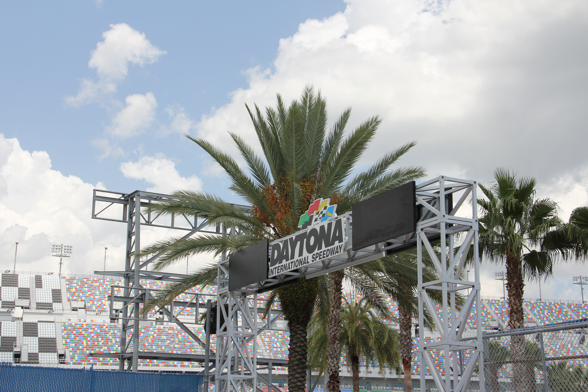 No, we didn't go on the actual track. Sorry.