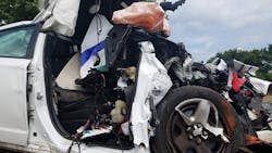 Trooper Roy Moomey, who was critically injured in a head-on crash while trying to block a suspected drunken driver last week, was released from the ICU on Monday. Trooper Roy Moomey, who was critically injured in a head-on crash while trying to block a suspected drunken driver last week, was released from the ICU on Monday.