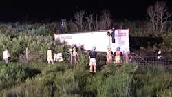 Alachua County Sheriff’s Deputy James Abdale made a smart decision on the night of July 28th. When responding to an accident scene of a semi that drove off of Interstate 75 and into the waters of Paynes Prairie he remembered his new DKX M3 ballistic armor Alachua County Sheriff’s Deputy James Abdale made a smart decision on the night of July 28th. When responding to an accident scene of a semi that drove off of Interstate 75 and into the waters of Paynes Prairie he remembered his new DKX M3 ballistic armor