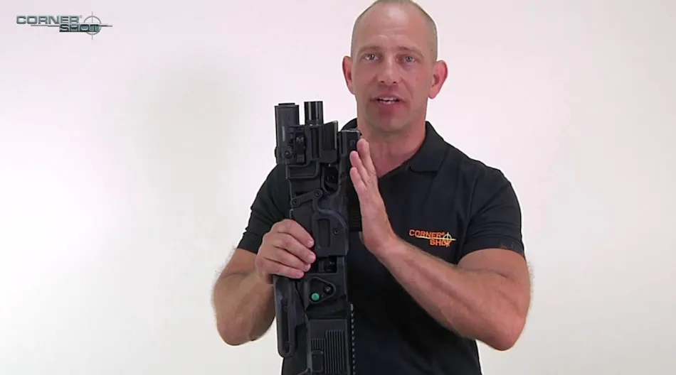 Israeli Corner Shot Rifle CornerShot (CSM) Civilian System Israeli Weapon System Platform for ...
