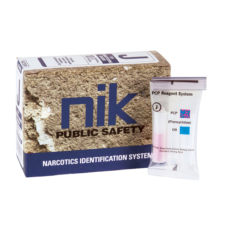 NIK Drug Test Kit Test J PCP From Streicher's Police Equipment Officer