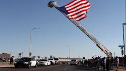 A funeral service was held on Sunday for Hatch Police Officer José Ismael Chavez, who was fatally shot during a traffic stop on Aug. 12. A funeral service was held on Sunday for Hatch Police Officer José Ismael Chavez, who was fatally shot during a traffic stop on Aug. 12.