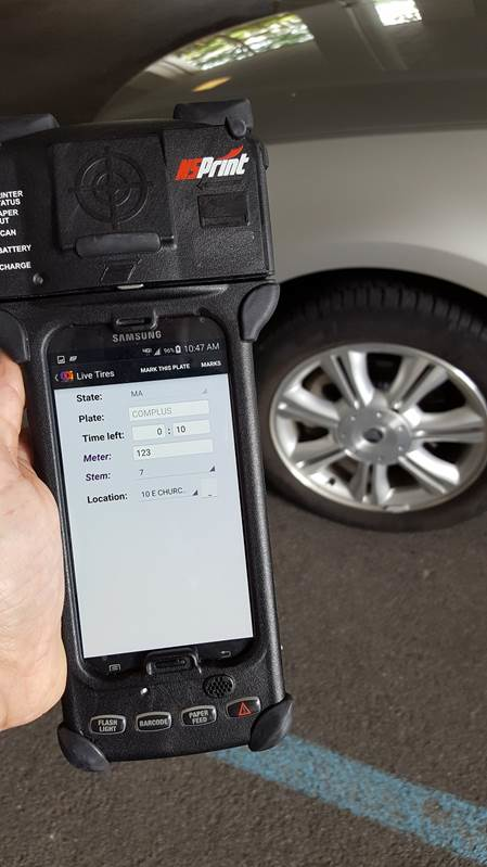 Unified Enforcement of Timed Parking Officer