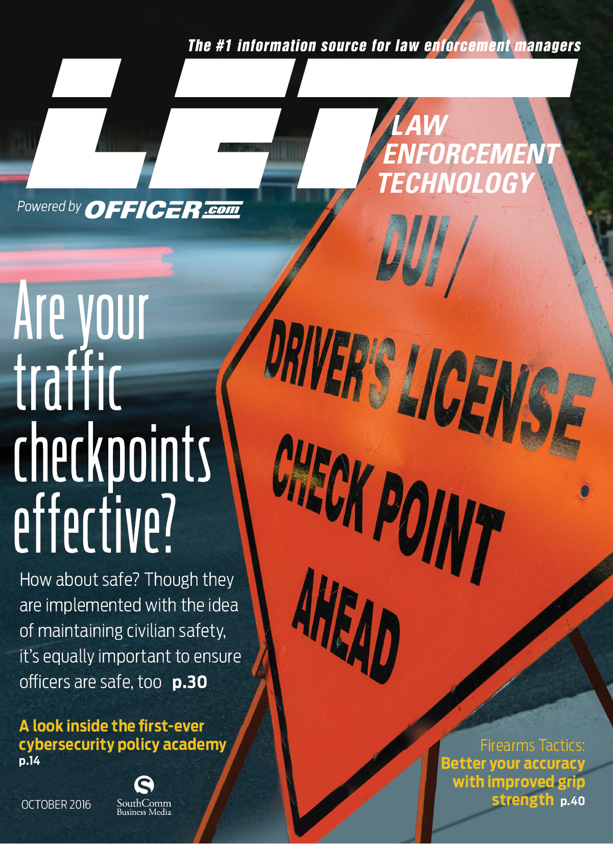 October 2016 cover image